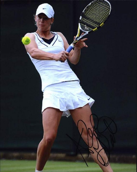Tennis player Alexa Glatch signed 8x10 photo
