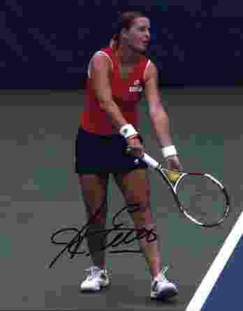 Tennis player Anastasiya Yakimova signed 8x10 photo