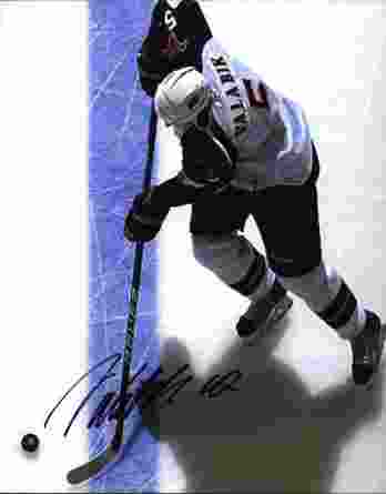NHL Boris Valabik signed 8x10 photo