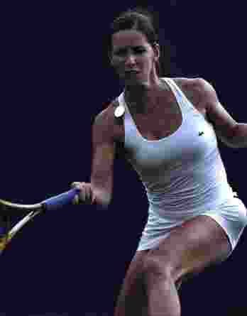 Tennis player Camille Pin signed 8x10 photo