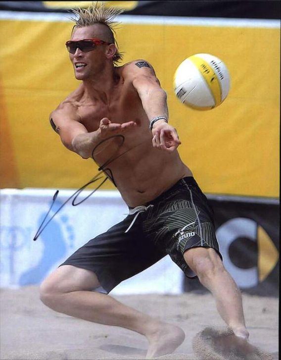 Volleyball player Casey Patterson signed 8x10 photo