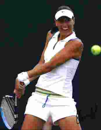 Tennis player Clarisa Fernandez signed 8x10 photo