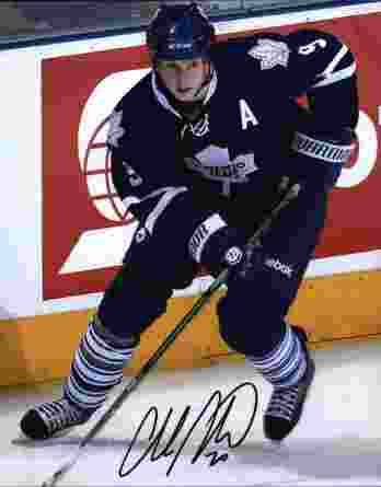 NHL Colby Armstrong signed 8x10 photo