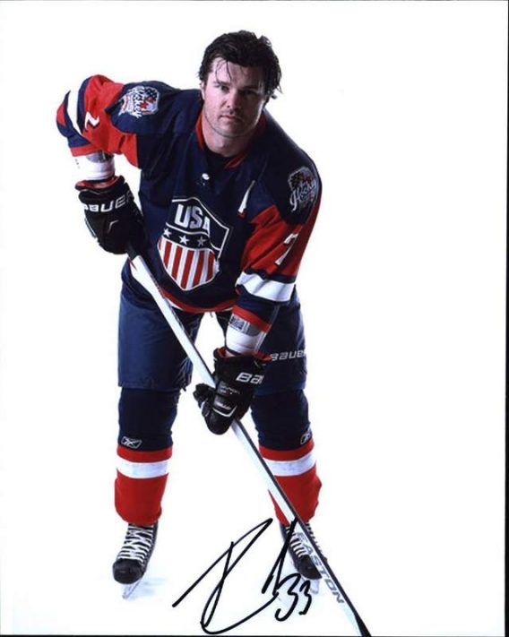 NHL David Koci signed 8x10 photo