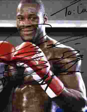 Boxer Deontay Wilder signed 8x10 photo