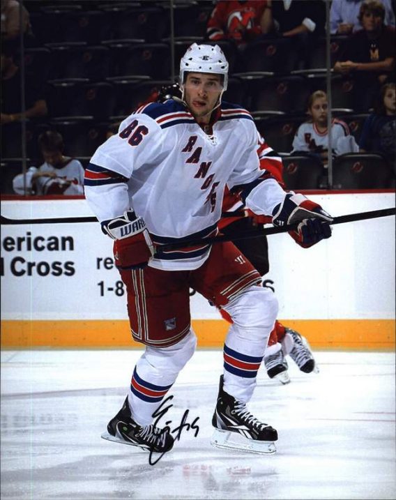 NHL Erik Christensen signed 8x10 photo