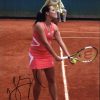 Tennis player Jarmila Wolfe signed 8x10 photo