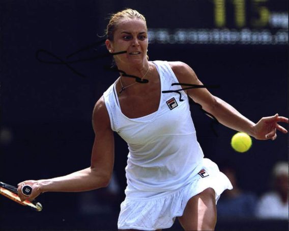 Tennis player Karolina Sprem signed 8x10 photo