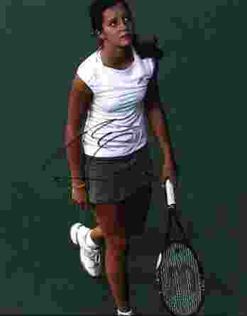 Tennis player Maret Ani signed 8x10 photo
