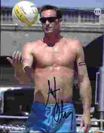 Volleyball player Matt Olson signed 8x10 photo