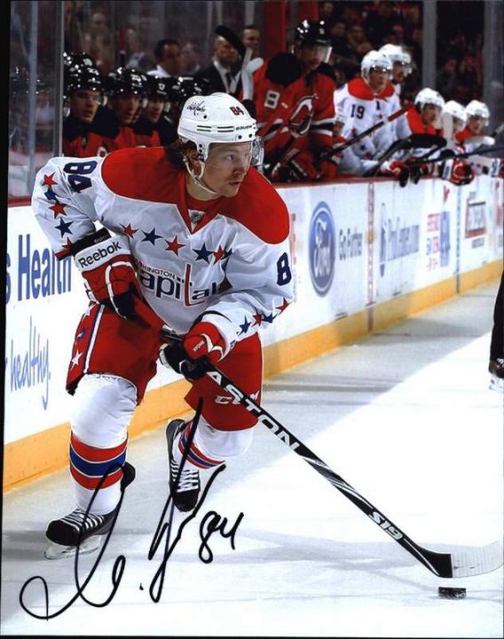 NHL Mikhail Grabovski signed 8x10 photo