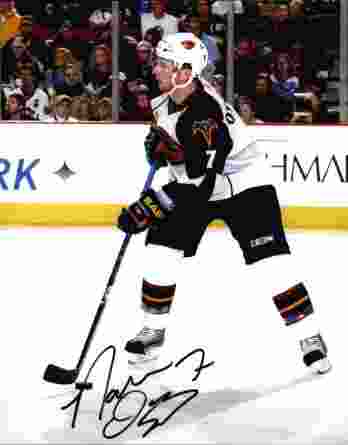 NHL Nathan Oystrick signed 8x10 photo