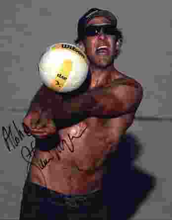 Volleyball player Stein Metzger signed 8x10 photo