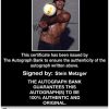 Volleyball player Stein Metzger Certificate of Authenticity from The Autograph Bank