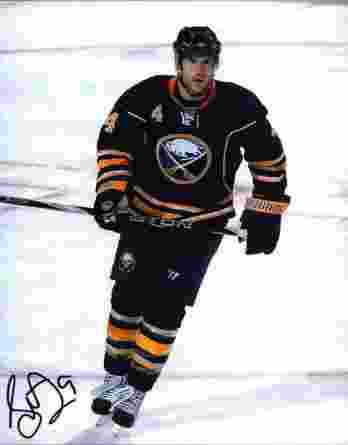 NHL Steve Montador signed 8x10 photo