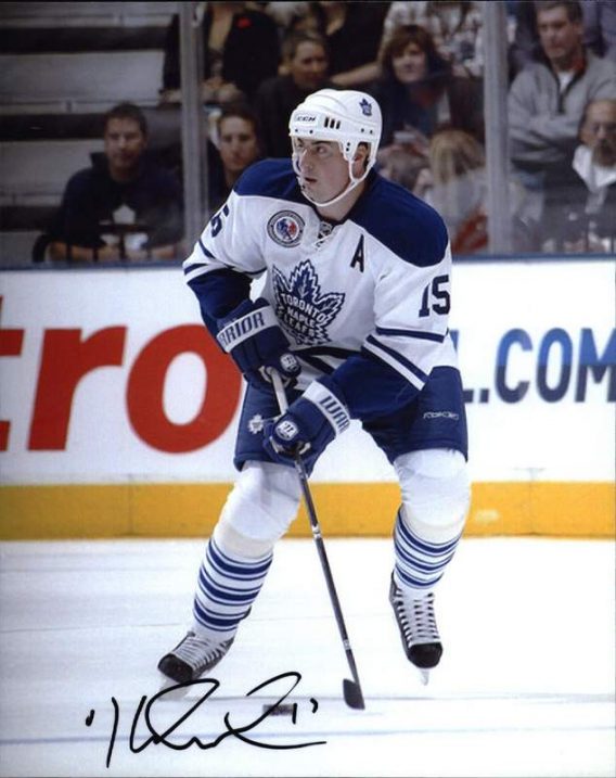 NHL Tomas Kaberle signed 8x10 photo