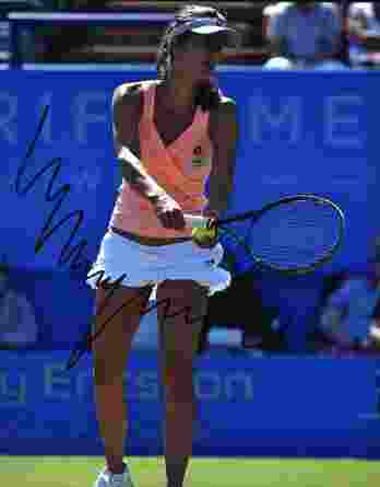 Tennis player Tsvetana Pironkova signed 8x10 photo
