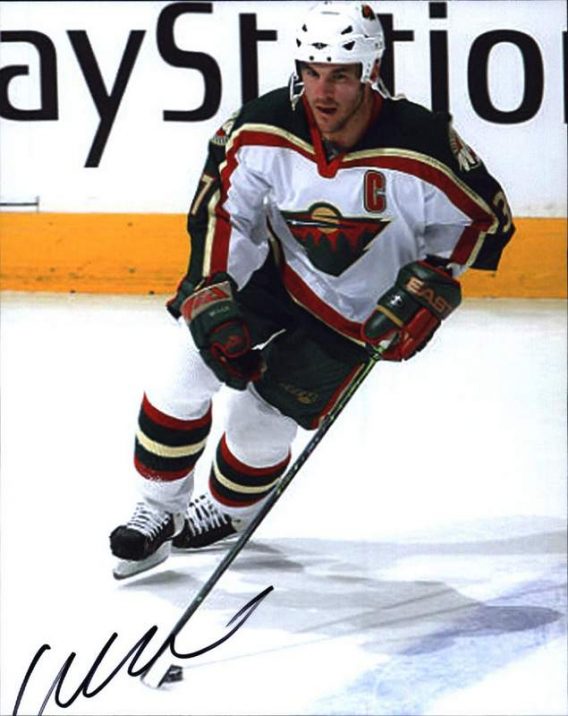 NHL Wes Walz signed 8x10 photo