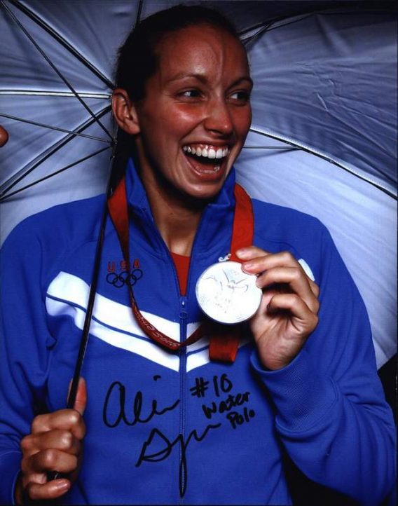 Olympic Water Polo Alison Gregorka signed 8x10 photo