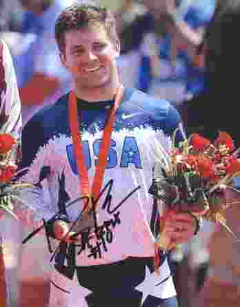 Olympic BMX Donny Robinson signed 8x10 photo