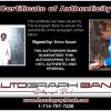 Olympic Fencing Erinn Smart Certificate of Authenticity from The Autograph Bank