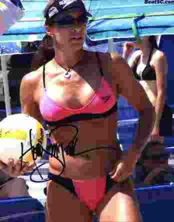 Olympic Volleyball Holly Mcpeak signed 8x10 photo