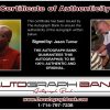 Olympic Shooting Jason Turner Certificate of Authenticity from The Autograph Bank