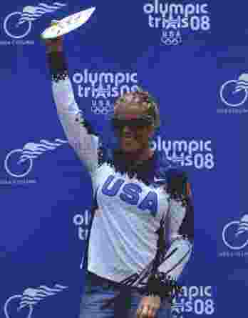 Olympic BMX Jill Kintner signed 8x10 photo