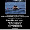 Olympic Rowing Josh Inman Certificate of Authenticity from The Autograph Bank