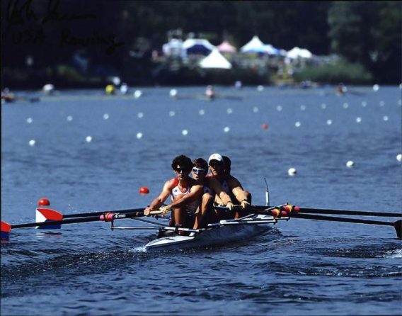 Olympic Rowing Josh Inman signed 8x10 photo