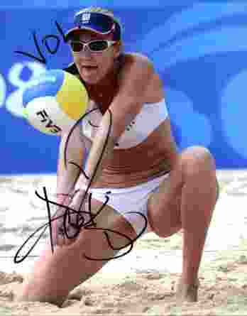 Olympic Volleyball Kerri Walsh signed 8x10 photo