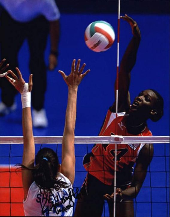 Olympic Volleyball Kim Willoughby signed 8x10 photo