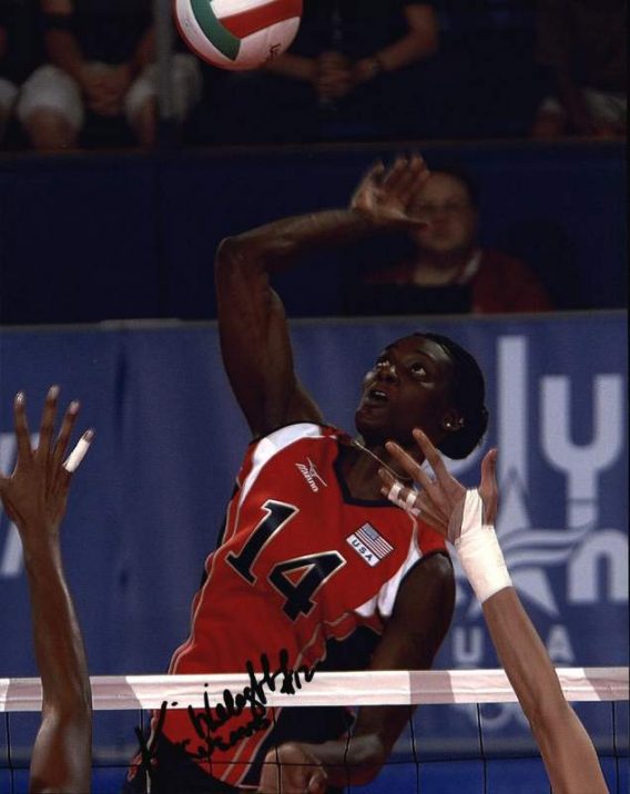 Olympic Volleyball Kim Willoughby signed 8x10 photo
