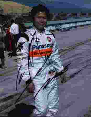 IndyCar series racing Kosuke Matsuura signed 8x10 photo