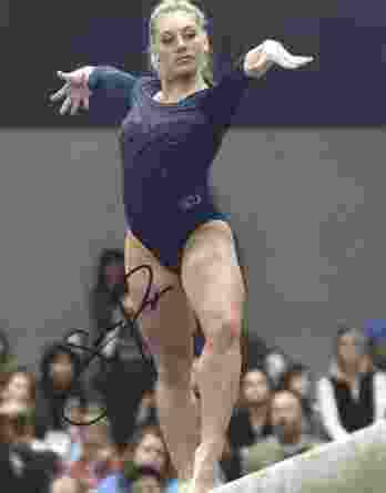 Olympic Gymnastics Samantha Peszek signed 8x10 photo