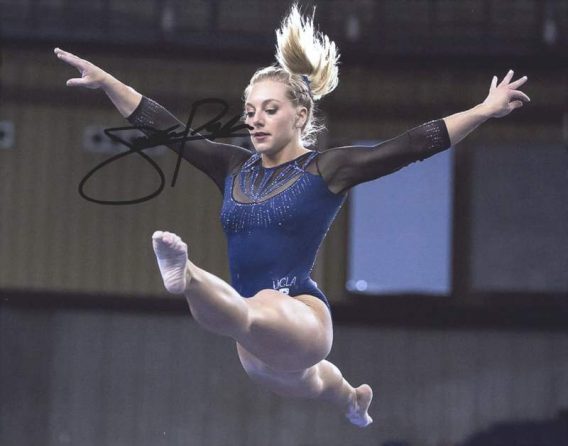Olympic Gymnastics Samantha Peszek signed 8x10 photo