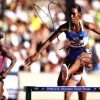 Olympic Track Sheena Tosta signed 8x10 photo