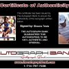 Olympic Track Sheena Tosta Certificate of Authenticity from The Autograph Bank