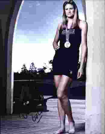 Olympic Rowing Susan Francia signed 8x10 photo