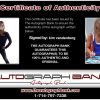 Olympic Swimming Kim Vandenberg Certificate of Authenticity from The Autograph Bank
