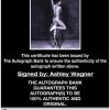 Olympic  Ashley Wagner Certificate of Authenticity from The Autograph Bank