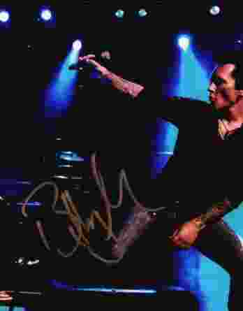 Billy Morrison signed 8x10 poster