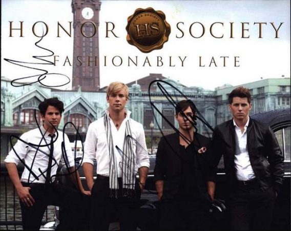 Honor Society signed 8x10 poster