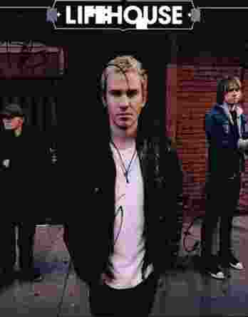 Lifehouse signed 8x10 poster