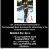 Mel B Certificate of Authenticity from The Autograph Bank
