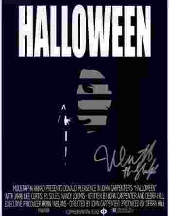 Nick Castle signed 11x14 poster