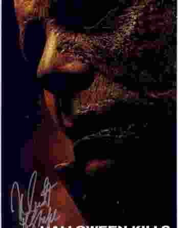 Nick Castle signed 12x18 poster