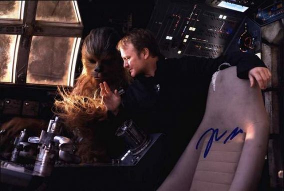 Rian Johnson signed 10x15 poster