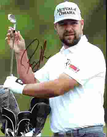 PGA golfer Ryan Moore signed 8x10 photo