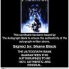 Shane Black Certificate of Authenticity from The Autograph Bank